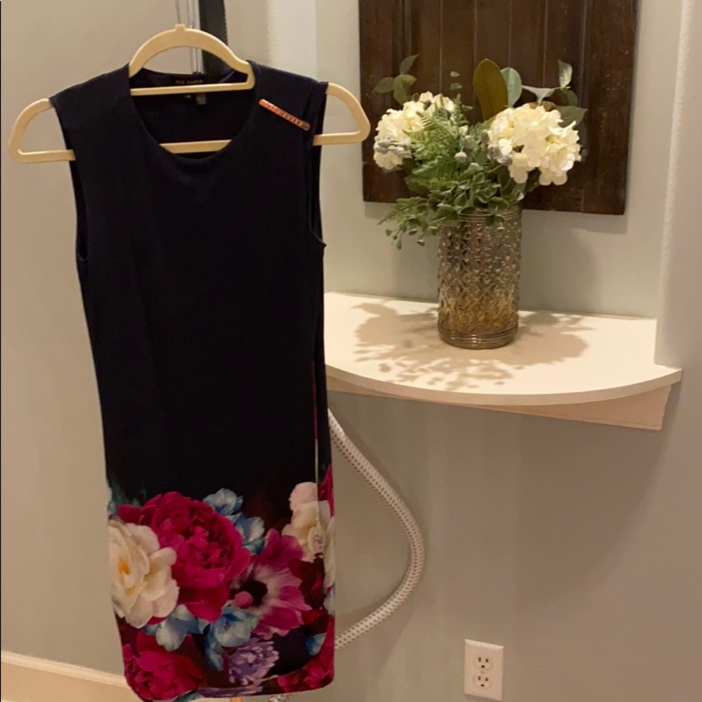Ted Baker floral wrap dress
